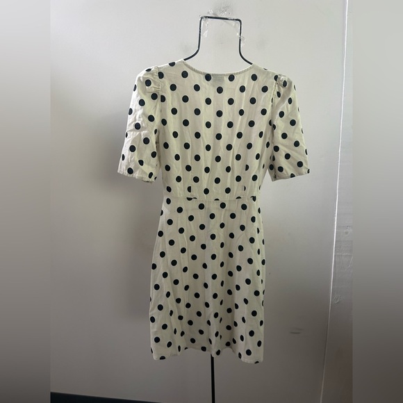Gap linen blend polka dot mini dress XXS - Picture 5 of 5